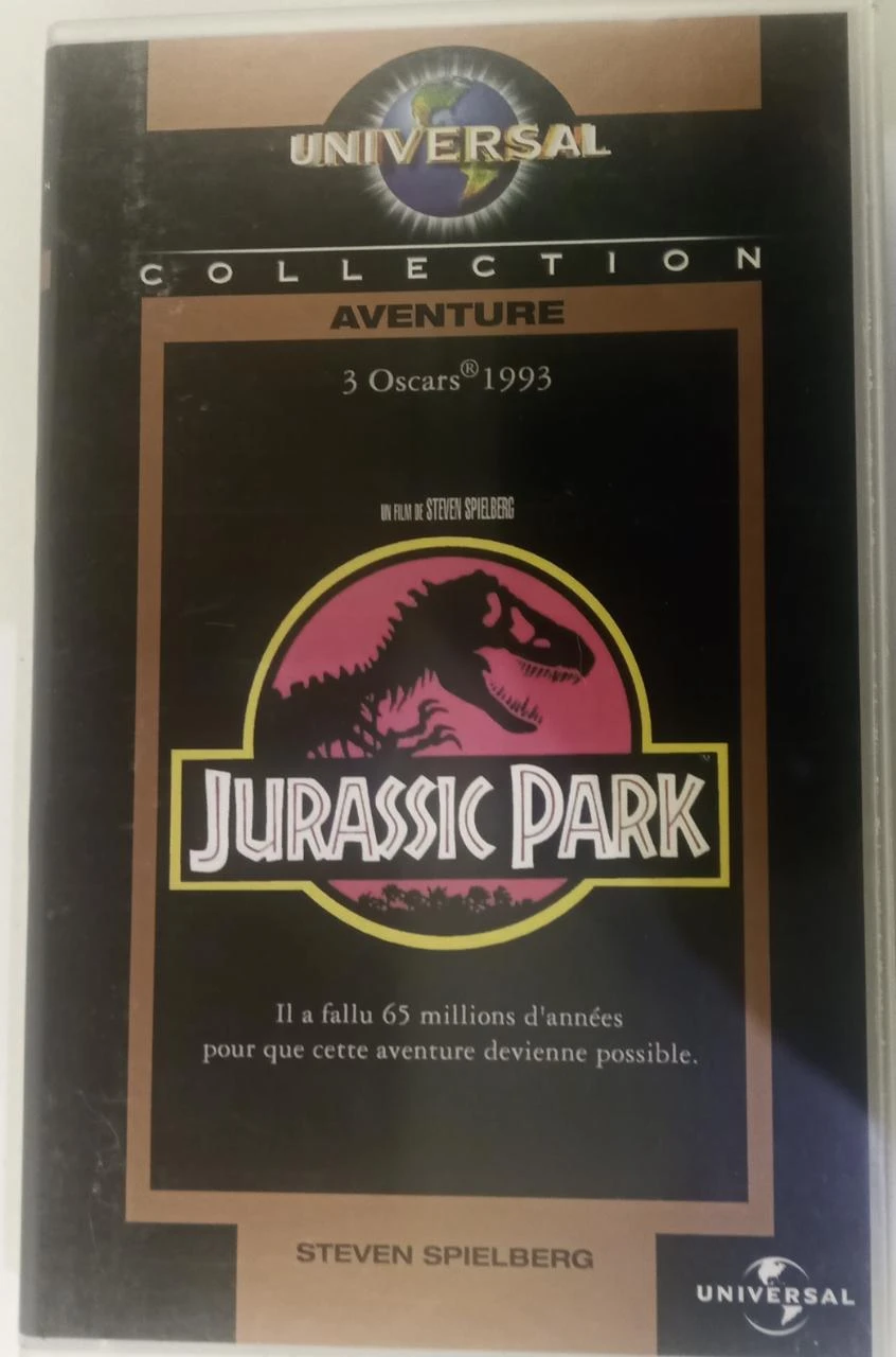 Jurassic Park en VHS